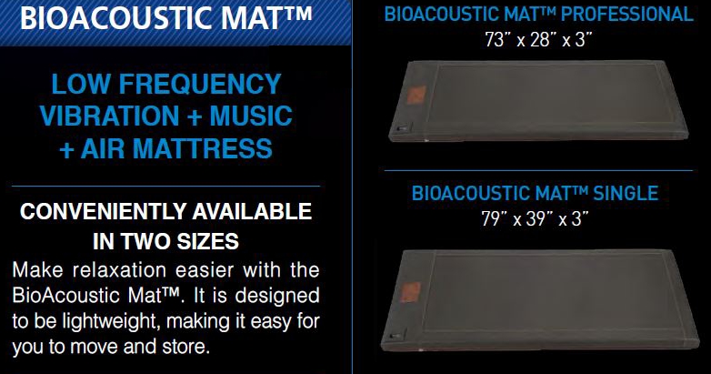 BioMat BioAcoustic Mat size